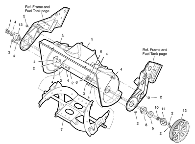 Auger And Housing Diagram and Parts List for 622591X85NA 2004 Briggs and Stratton Snow Blower